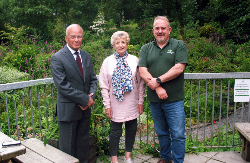 Dr Hussain at Penllergare